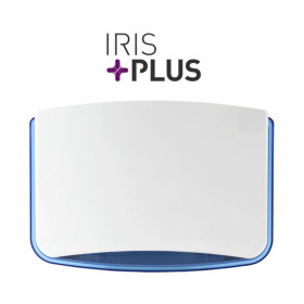 Sigma IRIS PLUS/B Σειρήνα εξωτερική λευκή με LED Flash μπλε 122dB