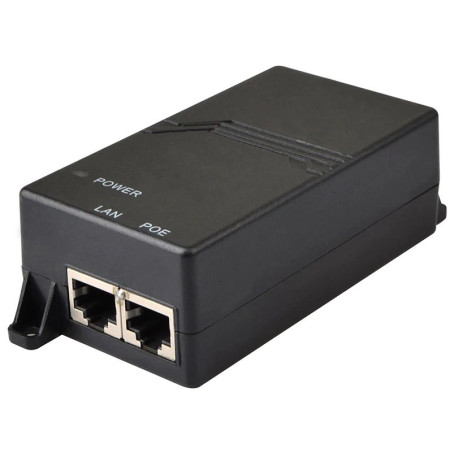 Grandstream G07020-480-050-EU 24W Gigabit PoE+ Injector 48V-500mA (EU PSU)