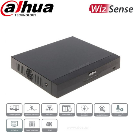 DAHUA XVR5116H-4KL-I3 Καταγραφικό 16 καναλιών + 8 IP