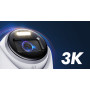 ANNKE CR1CZ 2.8 3K Camera Mini Dome NightChroma