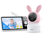 Annke Baby Monitor L4154+C127  Πλήρες Σύστημα Βaby monitor με οθόνη 5 ιντσών