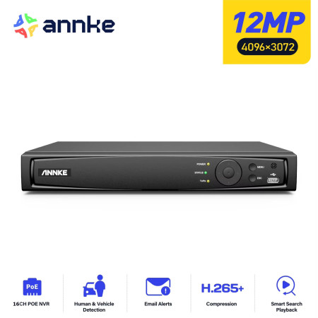 ANNKE N46PCK Δικτυακό Καταγραφικό 16 IP POE 12MP