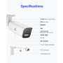 ANNKE I91DE 8MP 2.8~12mm Varifocal Motorized Dual Light Two-Way Audio IP bullet camera PoE