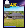 ANNKE I91DE 8MP 2.8~12mm Varifocal Motorized Dual Light Two-Way Audio IP bullet camera PoE