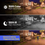 ANNKE I91DL 2.8mm 8MP IP Bullet camera POE built-in microphone Dual-Light