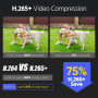 ANNKE I91DL 2.8mm 8MP IP Bullet camera POE built-in microphone Dual-Light