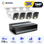 ANNKE DT81BH 5MP DVR 8CH with 1TB eSSD + 4 CAM CR1CV 3K με μικρόφωνο NightChroma and IR FULL SET MPN: DT81BH+CR1CV*4-1TB