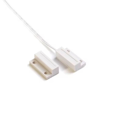 Μαγνητική επαφή MC-38W λευκή μαγνητική επαφή φλατζωτή 2.8×1.25×0.75cm