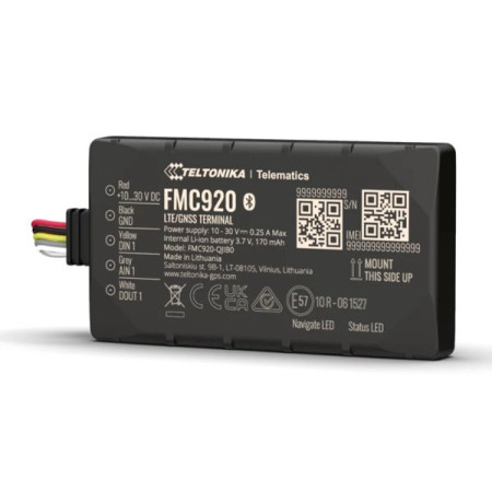 Teltonika FMC920 GPS Tracker Αυτοκινήτου με Bluetooth 4G/GSM/GPRS/GNSS 