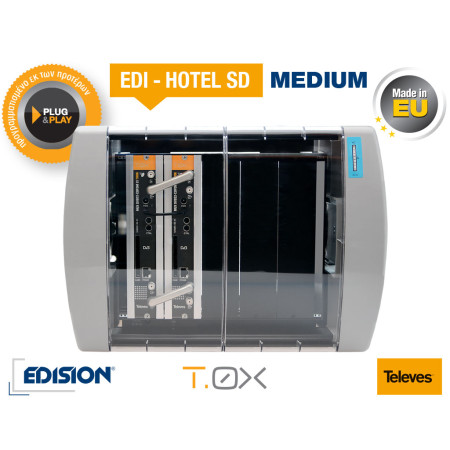 EDI-HOTEL SD SMALL Πακέτο με 13 δορυφορικά κανάλια